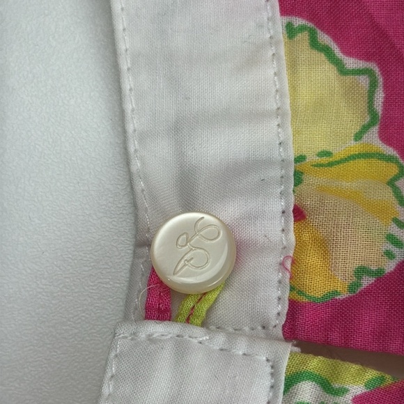 Lilly Pulitzer Pink Floater Seahorse Girls Tunic Top - Picture 7 of 8